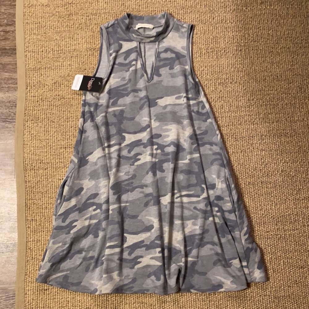 NWT DressUp camo dress Sz Small